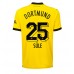 Borussia Dortmund Niklas Sule #25 Replika Hemma matchkläder 2023-24 Korta ärmar